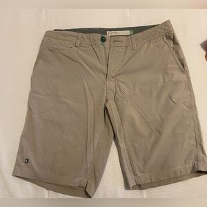 Linksoul Boardwalker Golf Shorts, Dry Fit, Khaki 32